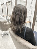 リリー 真美ケ丘店(LILY)&nbsp;デジタルパーマ×スジ感ハイライト