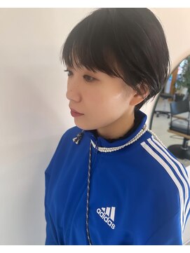 グリ(GURI) ミニマムでお手入れしやすいショートボブ 似合わせ◎/福島市