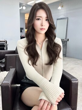 オズ 郡山桑野店(OZ) イメチェンハッシュカットフルバング似合わせレッドブラウン