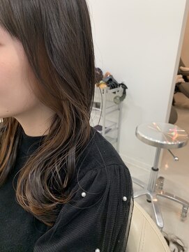 アドラーブル 長岡リバーサイド千秋店(adorable) 透明感グレージュ～イヤリングカラー～ベージュ