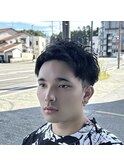 メンズカット/アップバング/メンズショート