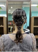 お呼ばれヘアアレンジ♪