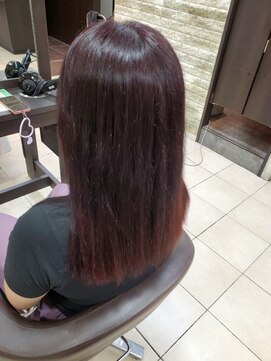 インパークス 椎名町店(INPARKS) ブリーチなしラベンダーレッド