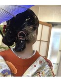 華やかツインヘア