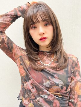 エイミー(Aimee) Aimee 町田　レイヤーカット×チョコブラウン