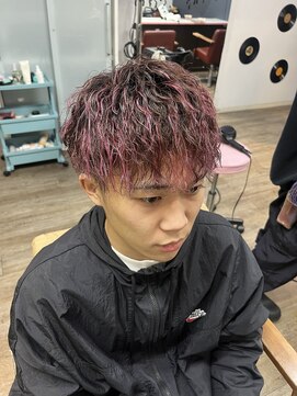 メンズグルーミングナンバーナイン(MEN'S GROOMING NUMBER NINE) 姫路メンズパーマ/姫路ツイストスパイラル/メッシュ