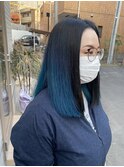 グラデーションブルー