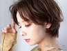 レディースカット＋シャンプー ￥4400