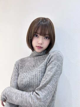 シー バイ ロンド 新宿(Sea by Lond) イメチェン×美髪［外ハネボブ/ボブ/グレージュ］