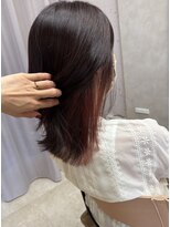 ラメル(RAMEL)&nbsp;春夏カラー　ピンク　＋レイヤーカット＋補強TR