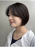 ボブカット／毛流れボブ