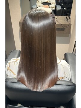 ルナス 福岡天神(LUNAS) 乾かすだけ^_^サラツヤ美髪ストレート【大人ガーリー】