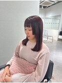 ピンクカラー ピンクブラウン AKARI