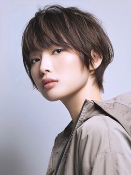 アルトリスト(Altruist Aging×HAIR&SPA) ☆イメチェンピンクベージュアンブレラカラー前髪クールショート