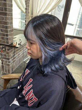 アクロ あべの店(ACRO) 顔まわり華やか【ice blue】