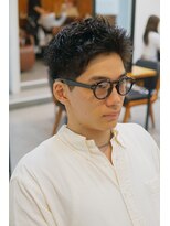 ネイヴィル(navile)&nbsp;スパイキーショート×ピンパーマ