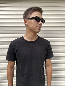 アンドピース and peace メンズシルバーカラー