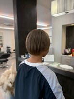 ガルボヘアー 桟橋店(garbo hair)&nbsp;ハイトーンミルクティーベージュ高知美容院