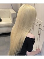 ベレーザ 渋谷(BELEZA) 16619抜きっぱなしブロンドハッシュカットホワイトブロンド