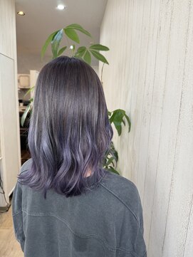 パープルグラデーション