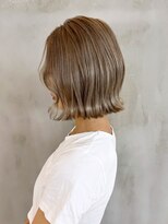 アルバム 銀座(ALBUM GINZA)&nbsp;顔周りレイヤー韓国ヘアくびれミディミディアム_ba567892