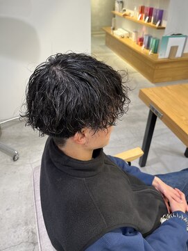 MEN’S HAIR/波巻ツイストスパイラル/フェザーパーマ/宝塚