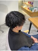 MEN’S HAIR/波巻ツイストスパイラル/フェザーパーマ/宝塚