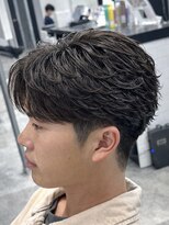 オーバル ジングウマエ(OVARL jingumae) フェザーパーマシースルーセンターパート