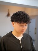 波巻きシャドウパーマ