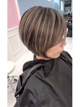 シャルティア 岩国(SHALLTIA) メッシュカラー【岩国ケアブリーチ】【岩国ダブルカラー】