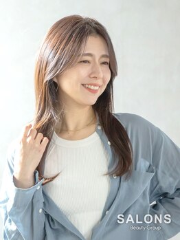 サロンズ 四條畷JR忍ケ丘駅前店(SALONS)の写真/<頭皮に"しみない"白髪も染まるルビオナカラー+カット￥7200>大人女性のためのオシャレな似合わせカラー*