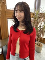 エムサロン 前橋川原(emusalon)&nbsp;ミディアムレイヤースタイル