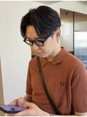 毛流れセンターパート