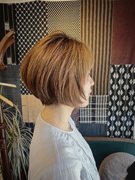 ボッカ(bocca) 柔らかいショートボブ
