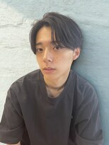ロット 横浜(lot)&nbsp;リバースセンターパート/ニュアンスウルフ/メンズカット[横浜駅]