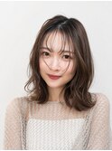 レイヤー/ミルクブラウン/ダークパープル/夏のヘアアレンジ