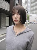 レイヤーボブ/切りっぱなしボブ