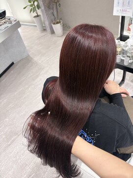 ルクス スマートサロン(Luxs SmartSalon) ワインレッド
