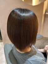 ミレヘアー 越谷(Mire hair) 30代/40代【乾かすだけでまとまる】ボブ×美髪縮毛矯正