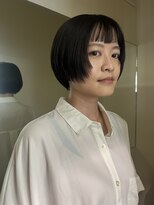 ユーリ(JUURI)&nbsp;ボブ/顔周りレイヤー/髪質改善/透明感カラー