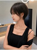 ショート/ショートボブ/顔周りカット/髪質改善/韓国