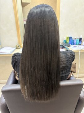 モモ(MOMO) 酸性ストレート&イルミナカラー&酸熱トリートメント