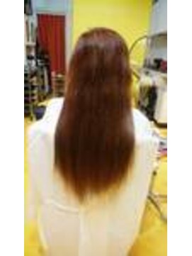 デュオヘアー エクステンションズ 新宿 超音波エクステ人気です！