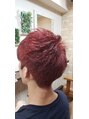 エスト(est) インナーカラーレッド☆かわいい!est hair