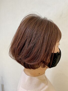 イソラヘアアトリエ(Isola hair atelier) 【Isola】グラデーション×ショートボブ