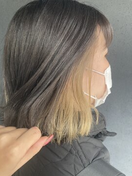 リー 京橋(Lee) 【Lee京橋】ボブ×インナーカラー