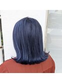 #ダブルカラー#ハイトーンカラー#ネイビー