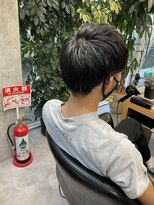 シェル 吉祥寺(shell)&nbsp;ツーブロック前下がりセンターパート