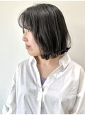 【FOLK】似合わせカットで大人っぽく☆地毛でも透けるボブ♪