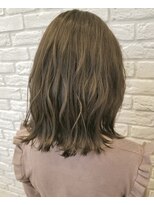 パザパ 交り江店(PA.ZA.PA.)&nbsp;ショコラピスタチオ☆ゆるふわ切りっぱなしボブ/20代30代40代